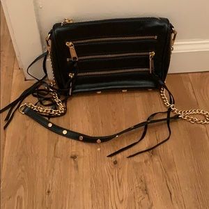 Leather crossbody